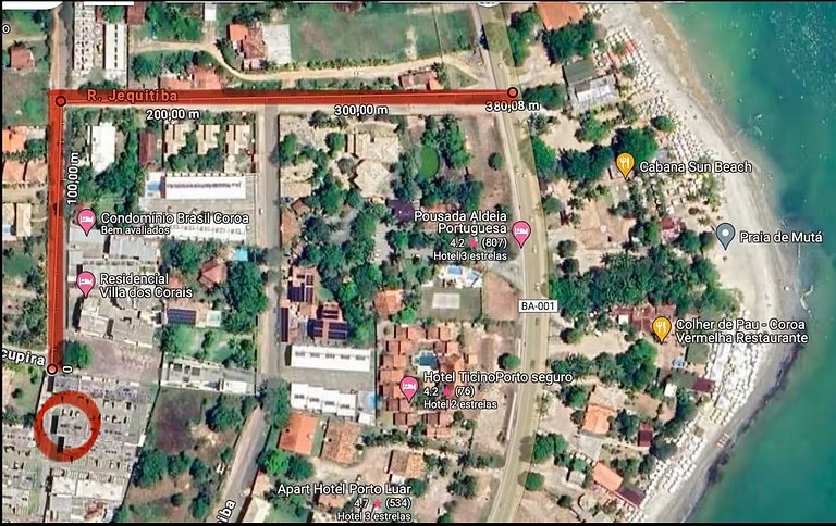 Praia dos Corais - Coroa Vermelha