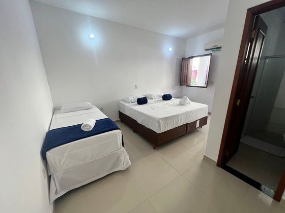 Quarto Triplo Flor do Sol 25QT — Pousada Flor do Sol